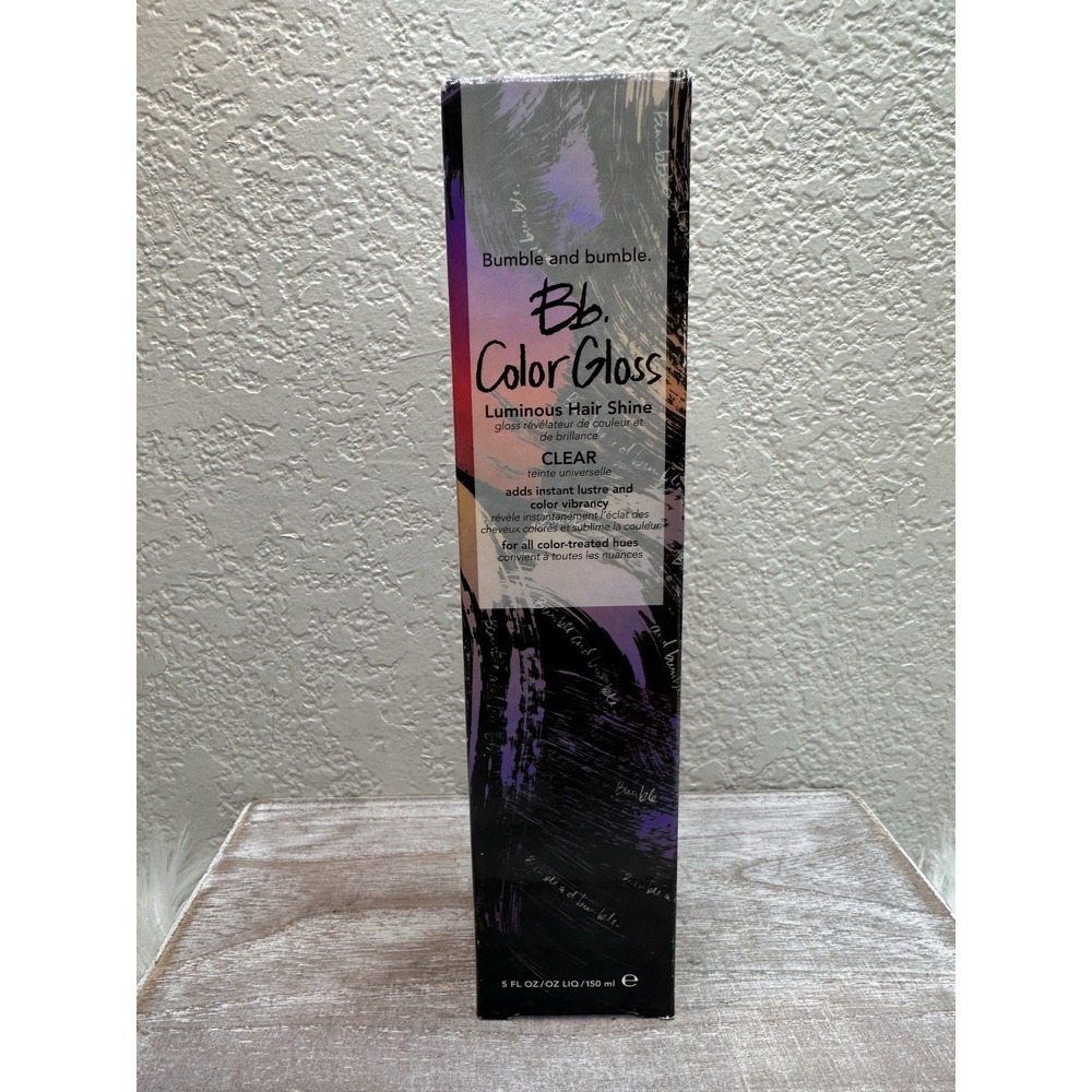 $28 🌙 Bumble and Bumble Bb Color Gloss Luminous Shine Toner Clear 5oz NEW
